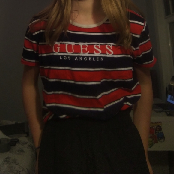 Striped Guess Tee shirt - Picture 4 of 4